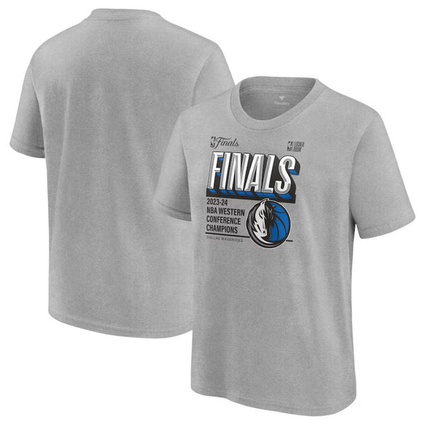 Dallas Mavericks Graphic Top Men's 2023/24 Finals Grey Top