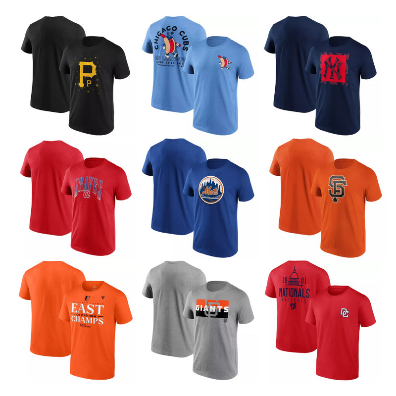 MLB Men's Mystery T-Shirt Fanatics Baseball Top