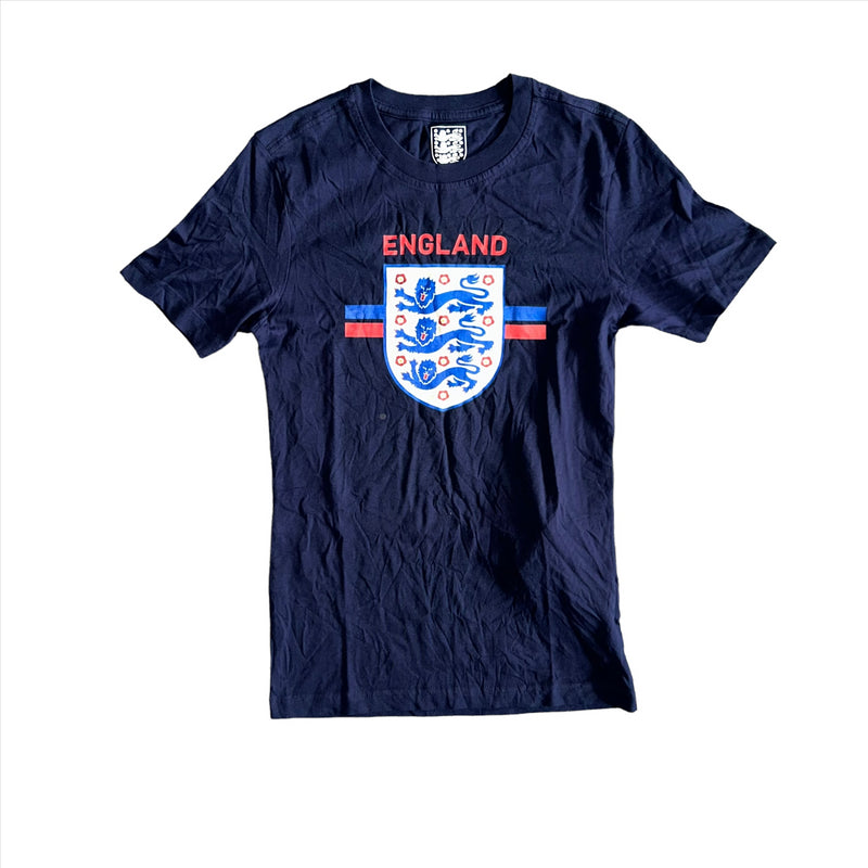 England Football Women's T-Shirt Primary Logo Navy T-Shirt