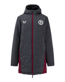 Aston Villa Football Jacket Women's Castore Coaches Long Jacket