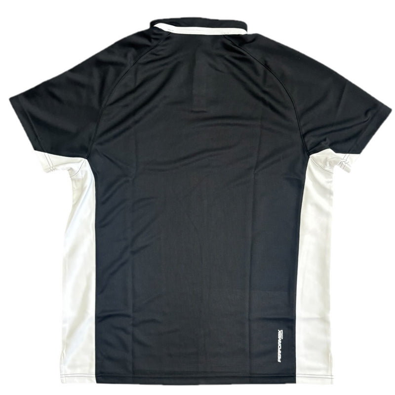 Samurai Rugby Men's Shirt White/Black Short Sleeve Top