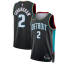 Detroit Pistons NBA Jersey Men's Nike Top