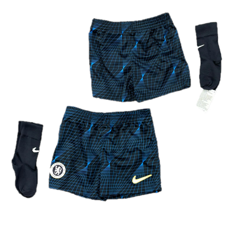 Chelsea Nike Shorts & Socks Kid's Football Away Kit Socks And Shorts