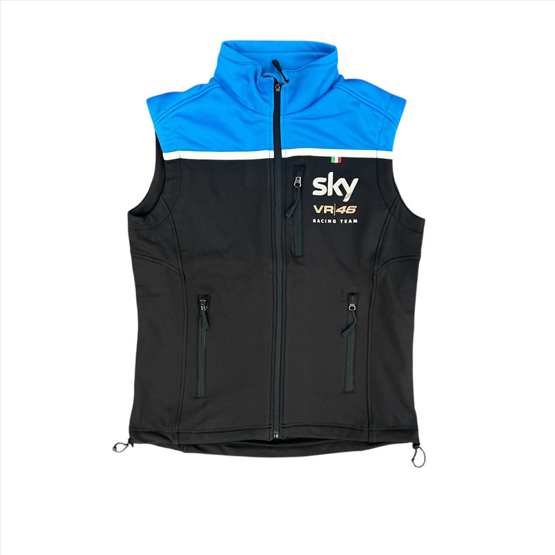 Team Sky Men's Gilet VR46 MotoGP Racing Gilet Vest Jacket