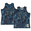 Los Angeles Lakers Jersey Men's NBA M&N Shaquille O'Neal 34 Top