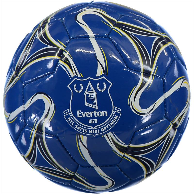 Everton Football Blue Ball Size 1 Logo Ball