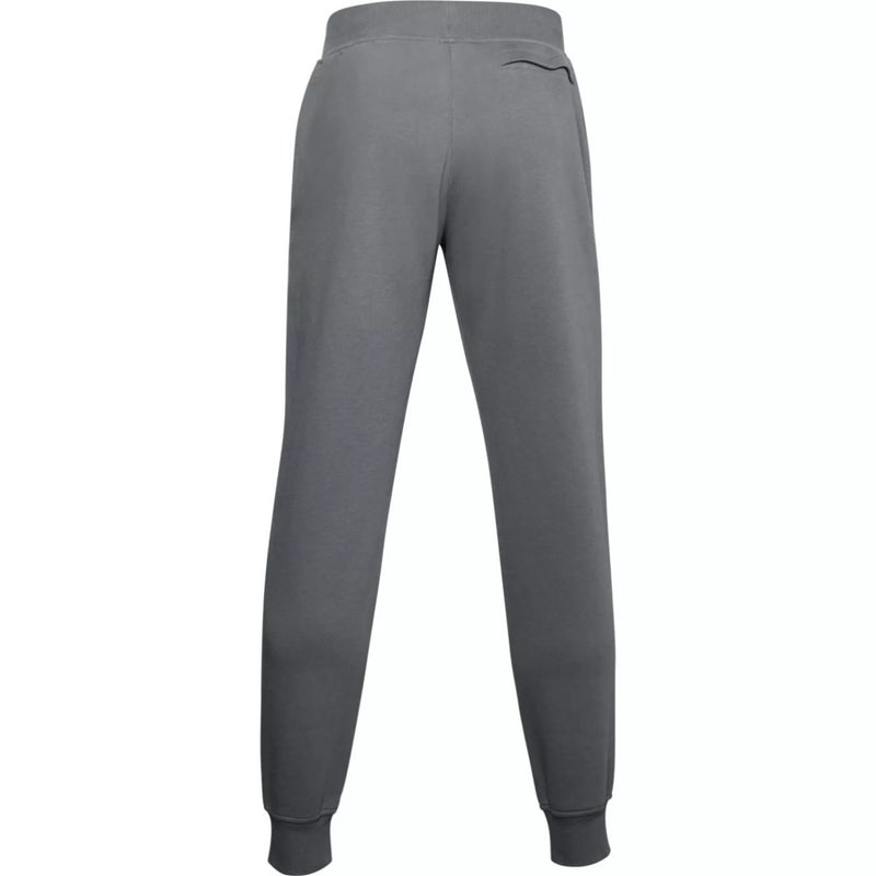 Under Armour Men's Joggers UA Rival Cotton Pitch Grey Sweatpants