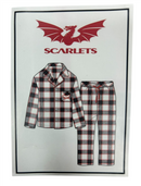 Scarlets Castore Pyjama Set Kid's Rugby Long PJ Set