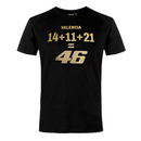 Valentino Rossi MotoGP T-Shirt VR46 Valencia Special Edition Top