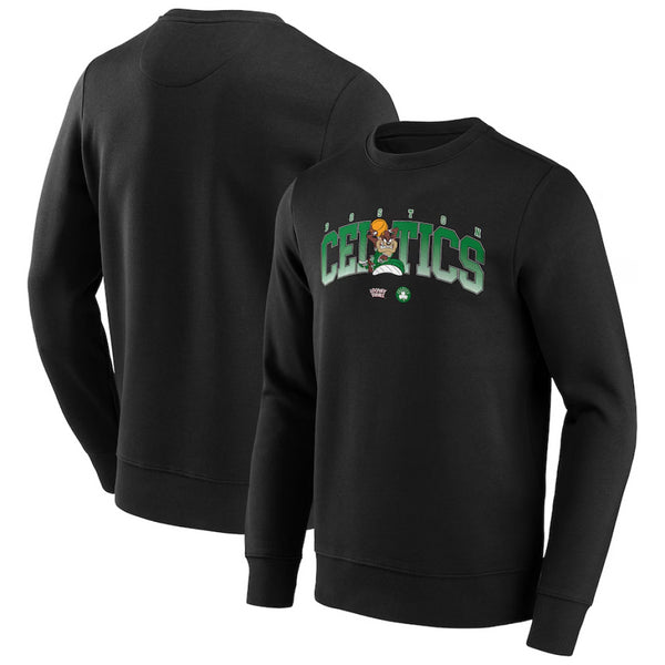 Boston Celtics Men's Sweatshirt NBA Looney Tunes Taz Top