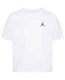 Kid's Jordan Jumpman T-Shirt Cropped White Tee