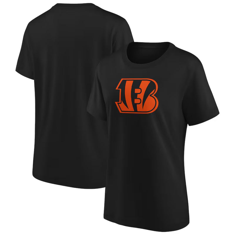 Cincinnati Bengals Women's T-Shirt NFL Mono Logo Top