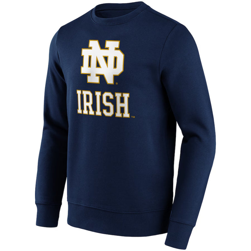 NCAA Notre Dame Sweatshirt Navy Primary Logo Sweatshirt