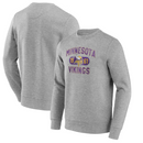 Minnesota Vikings Men's Sweatshirt NFL Grey Top