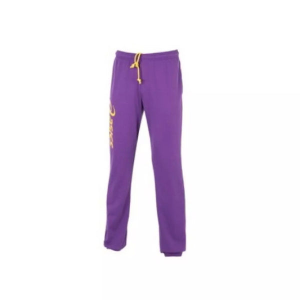 Asics Men's Sigma Pants Purple/Yellow Lounge Joggers