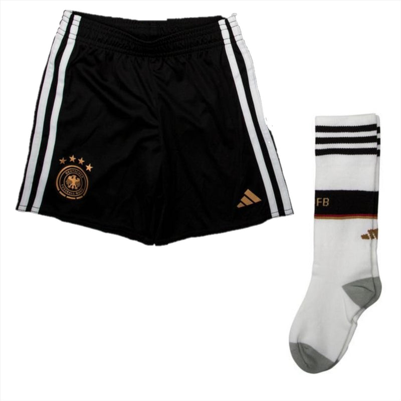 Germany Kid's Football Kit adidas Mini Shorts and Socks Set