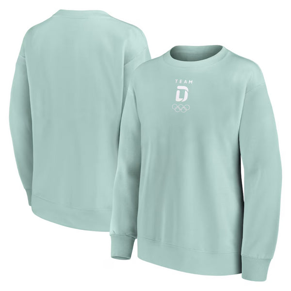 Team D Women's Sweatshirt Olympics Mono Logo Sweatshirt