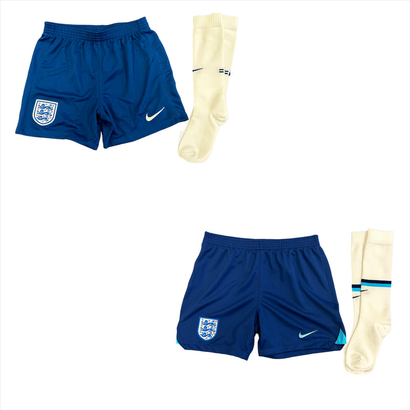 England Football Kid's Set Nike Shorts & Socks Mini Kit