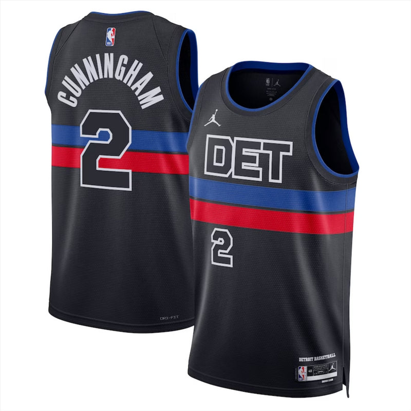Detroit Pistons NBA Jersey Men's Nike Basketball Shirt Top