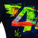VR46 Women's Blue T-Shirt MotoGP Winter Test Top