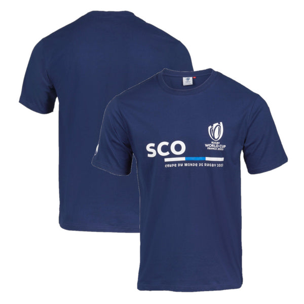 Rugby World Cup 2023 T-Shirt Men's Scotland Supporters Top
