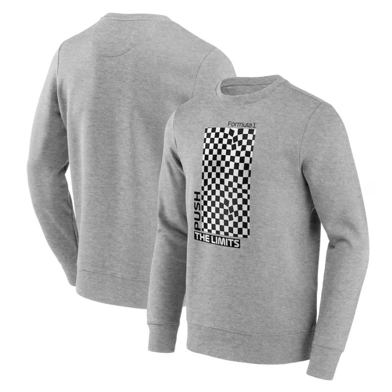 Formula 1 Men's Sweatshirt F1 Checkerboard Top