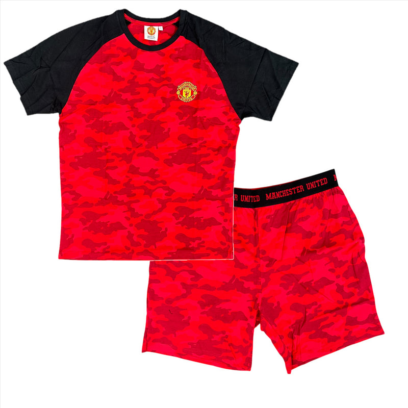 Manchester United Men's Pyjamas Football Short Pyjamas