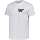 Everton Men's Football T-Shirt Art Of Football Retro White Top