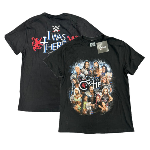 WWE Wrestling Men's T-Shirt I Was There Scotland CATC 2024 Top