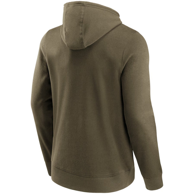 Dallas Cowboys Men's Hoodie NFL Khaki Pop Graphic Hoodie