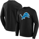 Detroit Lions Sweatshirt Men's NFL Black Sweatshirt