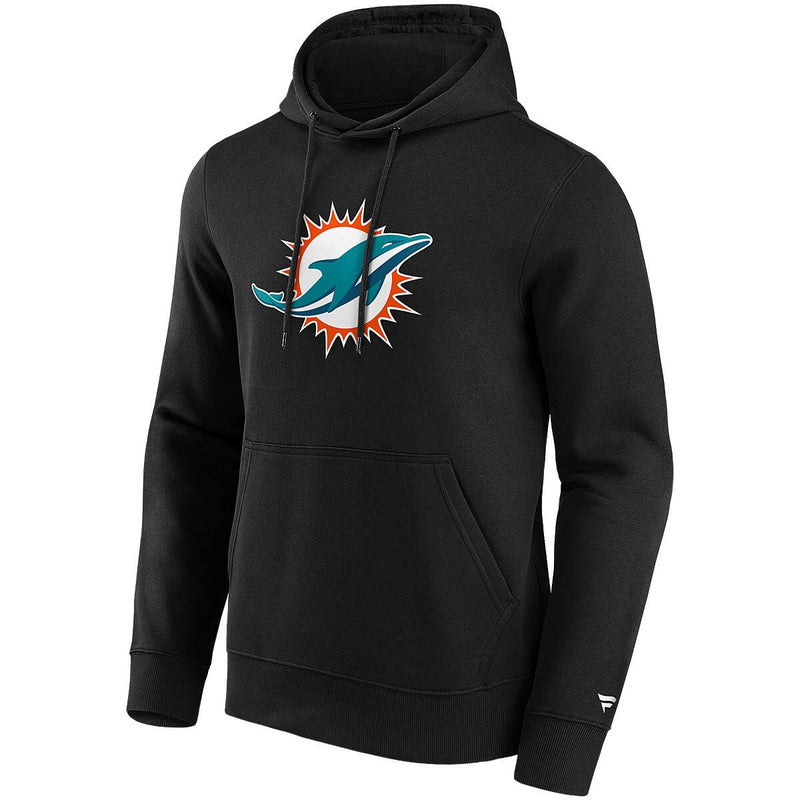 Miami Dolphins Men's Hoodie NFL Primary Logo Black Hoodie