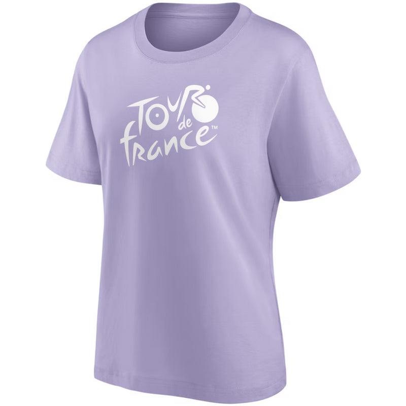 Tour De France T-Shirt Women's Cycling Mono Logo Top