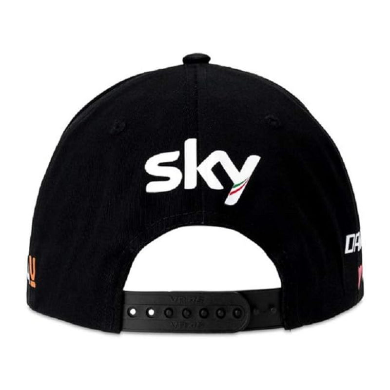 Team Sky Men's Cap MotoGP Black Valentino Rossi Cap