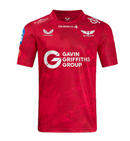 Scarlets Men's Rugby Shirt Castore Red Home Jersey