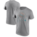 Miami Dolphins NFL T-Shirt Men's Grey Top
