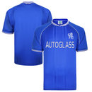Chelsea Men's Football Shirt Score Draw Retro Top