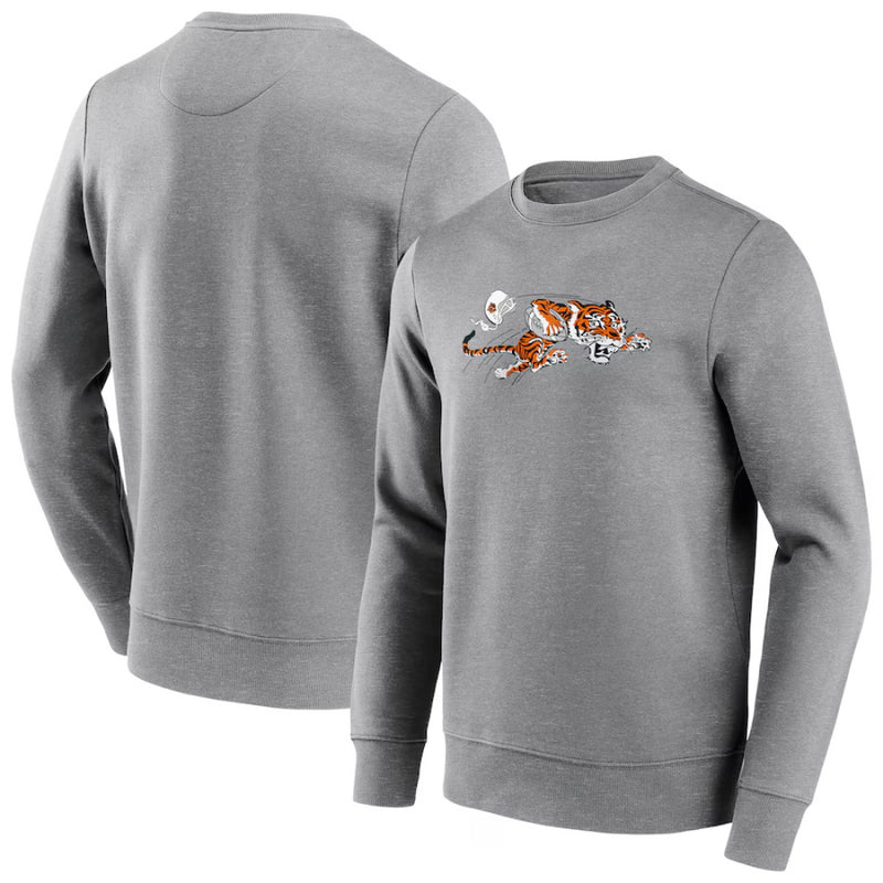 Cinncinati Bengals Men's Sweatshirt NFL Classic Logo Top