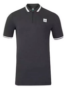 Newcastle United Football Womens Polo Castore Black Zip SS Top