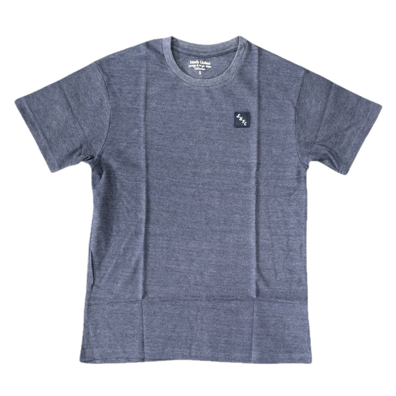 Leeds United Lounge T-Shirt Men's Football Waffle Top