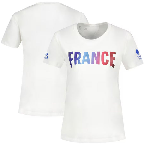 Paris 2024 Women's T-Shirt Olympics Le Coq Sportiff Team Top