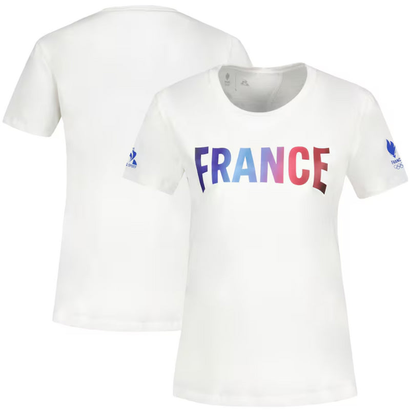 Paris 2024 Women's T-Shirt Olympics Le Coq Sportiff Team Top