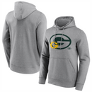 Green Bay Packers Hoodie Men's NFL Grey Top