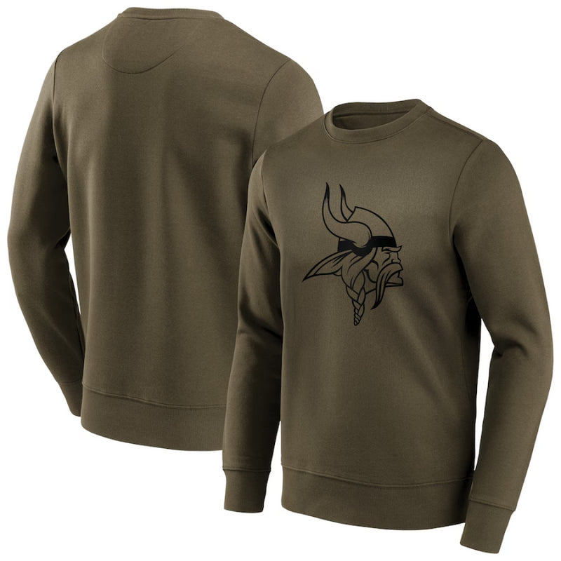 Minnesota Vikings Men's Sweatshirt NFL Fashion Preferred Top