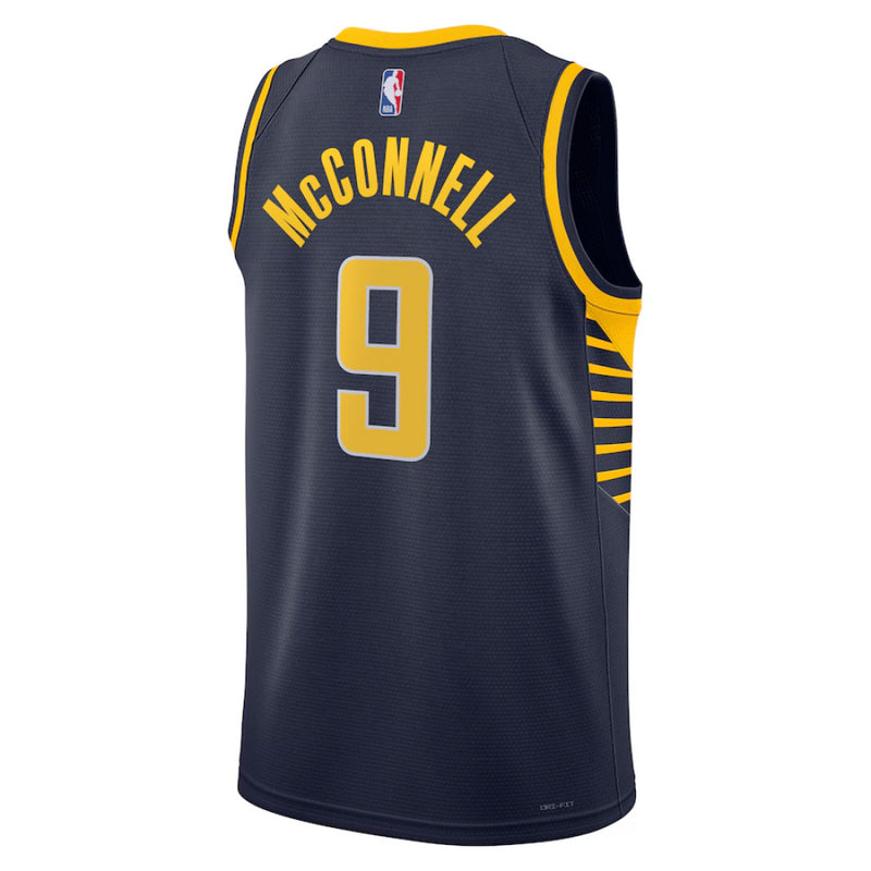 Indiana Pacers Men's Jersey NBA Nike Icon Jersey - McConnell 9