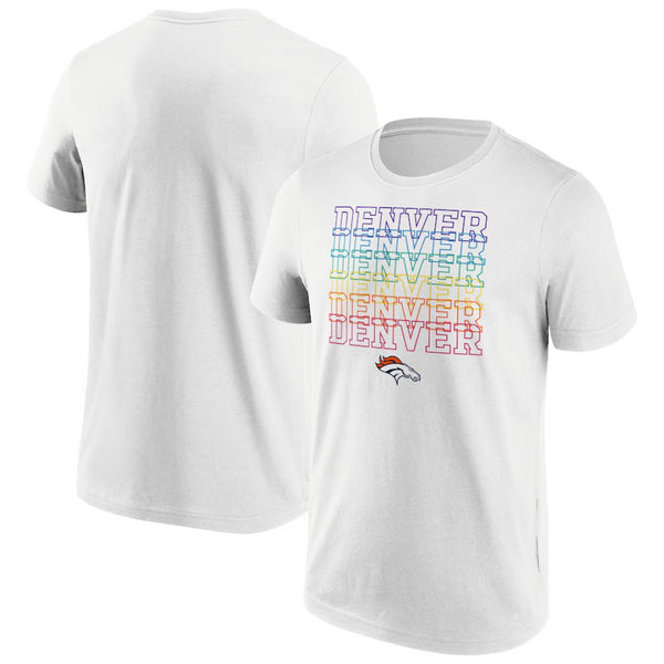 Denver Broncos Men's T-Shirt NFL Pride Graphic Top