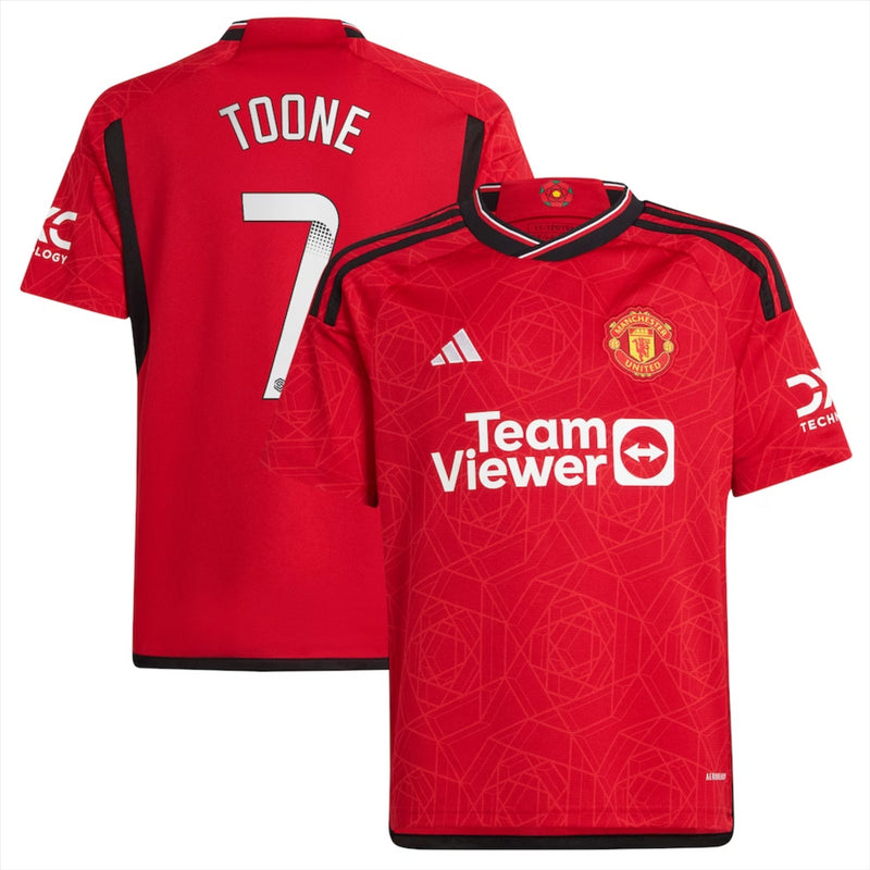Manchester United Football Shirt Kid's adidas Home 2023/24 Top