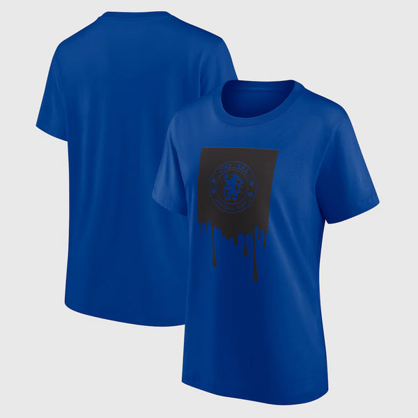 Chelsea Women's Graphic T-Shirt Football Liquify Top