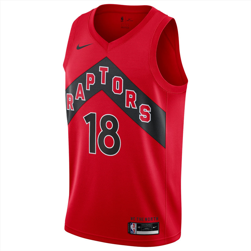 Toronto Raptors Men's Jersey NBA Nike Icon Top - Watanabe