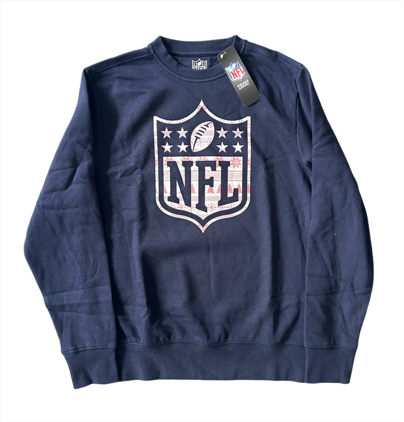 NFL Shield Men's Sweatshirt Christmas Logo Top